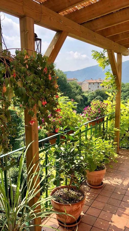 La Casa Rosa Di Segusino With Spa Jacuzzi In Garden Sequsino Luaran gambar